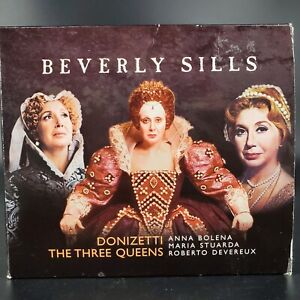 Beverly Sills Donizetti: The Three Queens BOX SET 7 CDs Bolena Stuarda Devereux
