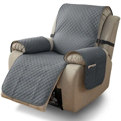 Capa de poltrona impermeável e antiderrapante, decoração de proteção de móveis - Imagem 1 de 4