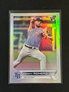 2022 Topps Update Rainbow Foil US76 Tommy Romero RC Tampa Bay Rays Rookie - Picture 1 of 1