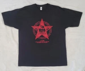 2011 RAGE AGAINST THE MACHINE Los Angeles Uprising T-SHIRT BLACK Size: XL N.O.S. - Picture 1 of 5