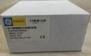 New Factory Sealed GE IC200MDD843 Fanuc Input Output Relay Module IC200MDD843 - Picture 1 of 3