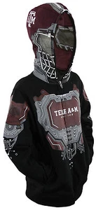 NCAA College Youth Boys Texas A&M Aggies Full Zip Masked Sweatshirt Hoodie - Picture 1 of 10