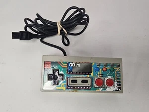 OEM Original NES Controller NES-004 w/ Nintendo Power Overlay/Decal/Sticker worn - Picture 1 of 4