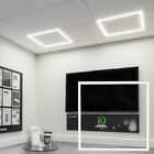 48W Edge Lit Border Glow Ceiling Recessed Tile Led Light Panel 600 X 600Mm 6500K