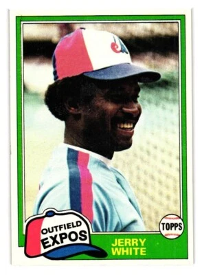 1981 Topps - #42 Jerry White - Image 1 of 2