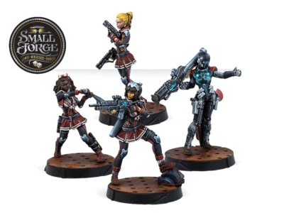 281507-0853. Tunguska Cheerkillers, Nomads Army, Infinity Code, NEW - image 1 of 4