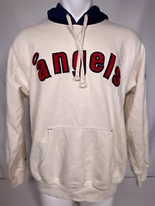California Angels MLB Cooperstown Collection White Throwback Hoodie Men's LARGE - Picture 1 of 13