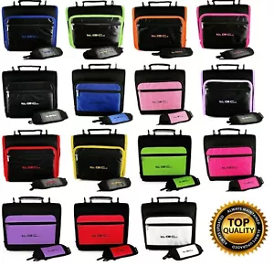Universal Apple iPad 3 Tablet Twin compartment Messenger Carry Case Bag by TGC ® - Picture 1 of 135