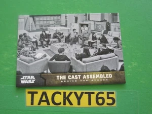 Star Wars: Das Erwachen der Macht Serie 1 Single Behind the Scenes Karte(n) NEU YOU C - Bild 1 von 16