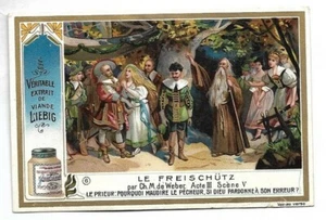Le Freischutz - Weber Opéra - - Chromo Liebig - Trade Card - Picture 1 of 2