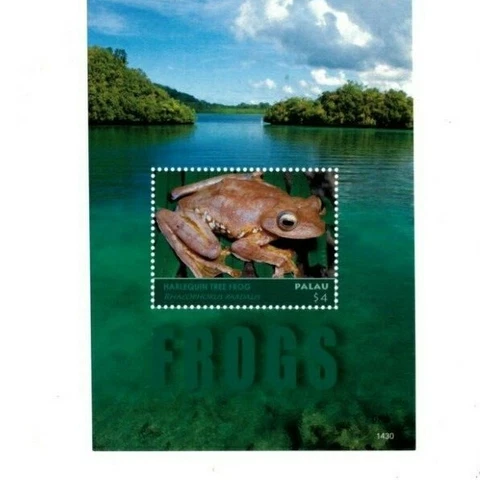 Palau - 2014 - Frogs - Souvenir Sheet -MNH Cover
