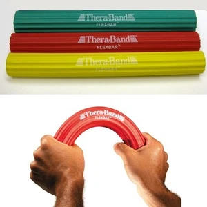 Thera-Band Flex Bar Resistance Theraband Grip Wrist Hand Sport Light-Heavy REHAB - Picture 1 of 12