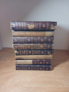 The Works of Rudyard Kipling in 8 Volumes Edinburgh De Luxe Limited Ed 1909 - Picture 1 of 24