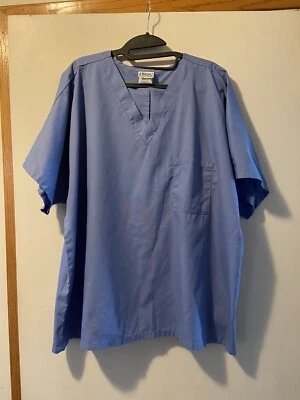 Simply Basic Xl Uniform Scrub Top Shirt Sleeve - Image 1 of 4