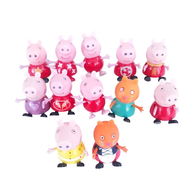 12 x Peppa Pig Figures Bundle Toy Pig Children's Toys (4) - Image 1 of 4