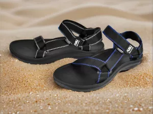 Men's Air Balance Slide Sandals Beach Sandal Comfort River Hook & Loop ABS9904M - Picture 1 of 1