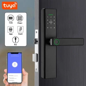 Elektronisches Fingerabdruck Türschloss APP WLAN Fingerprint Türöffner Schloss - Bild 1 von 18