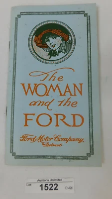 325/1522 The Woman and the Ford Booklet ~ Ford Motor Company Detroit ~ Reprint - Image 1 of 4