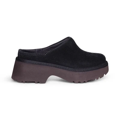 UGG NEW HEIGHTS CLOG BLACK SUEDE SLIP ON WOMEN'S SHOES SIZE US 8/UK 6 NEW - Image 1 of 4