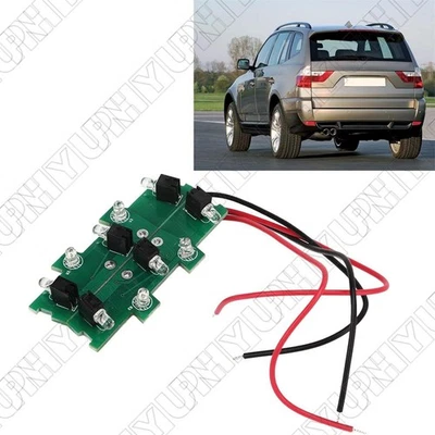 Par de placas astillas de reparación de luces traseras exteriores BMW X3 E83 2007-10 7162209, 7162210 Foto 1 de 4