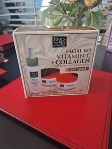 Dead Sea Collection Collagen Face Serum and Day and Night - Picture 1 of 4