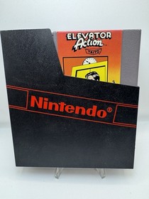 Elevator Action(Nintendo System, 1987)NES Authentic Cart & Sleeve 5 Screw Tested