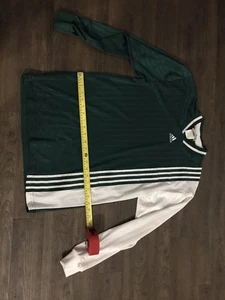 Maglia calcio vintage Adidas made in USA manica lunga uomo media - Foto 1 di 4