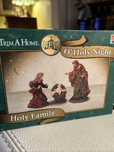 TRIM A HOME O' HEILIGE NACHT HEILIGE FAMILIE NEU IM KARTON Krippe Weihnachten Neu im Karton - Bild 1 von 5