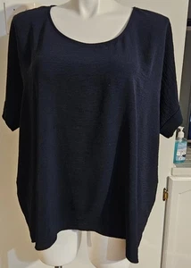 Discount Divas Boutique Airflow Oversized Top - Schwarz - Gr. XL - Bild 1 von 3