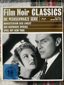 Film Noir Classics Blu-Ray Ministry of Fear, Dark Mirror, The Big Clock Region B - Picture 1 of 4