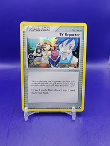 TV Reporter 82/101 Reverse Holo EX Dragon Frontiers - MP - Bild 1 von 2