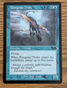 Peregrine Drake Retro - MTG - Dominaria Remastered - Misprint Double Print - Picture 1 of 3