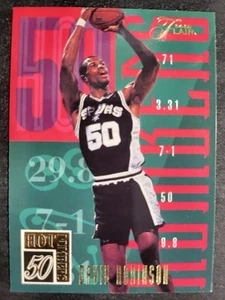 1994-95 Flair David Robinson HOT NUMBERS Card #15 OF 20 Spurs - Picture 1 of 2