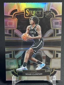 2023 Panini Select #73 Noah Clowney Silver Prizm RC Concourse Brooklyn Nets - Picture 1 of 2