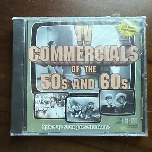 TV Commercials: The 50's & 60's Volume 1 PC CD-ROM (CD Titles, 1994) - Picture 1 of 2