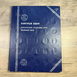 Lote de monedas de colección de centavos Lincoln Head 1941-1960 en libro Whitman #2 - Imagen 1 de 7