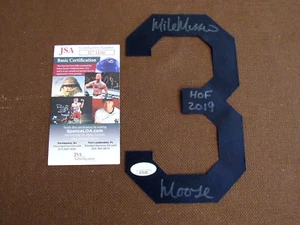 MIKE MUSSINA HOF 19 MOOSE NY YANKEES BALT ORIOLES SIGNED AUTO JERSEY NUMBER JSA2 - Picture 1 of 3