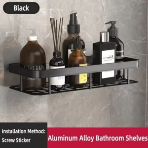 Bathroom Shelf Makeup Storage Organizer Shampoo Rack Shower Shelf Bathroom Acces - Picture 1 of 7