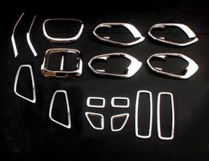 16pcs Car Inner Accessories Whole Kit Trims Cover for 2014-2018 Jeep Cherokee - Picture 1 of 9