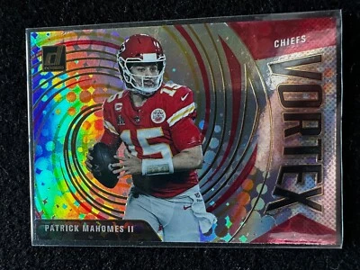 2021 Donruss Patrick Mahomes - Vortex insert - Image 1 of 2