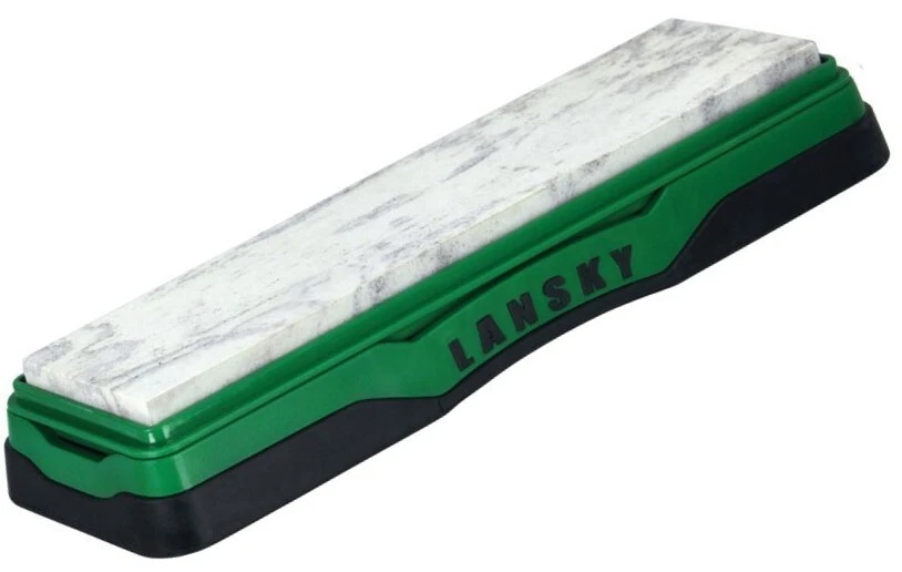 Lansky Soft Arkansas Benchstone 8" x 2" verde versátil para afilar cuchillos Foto 1 de 1