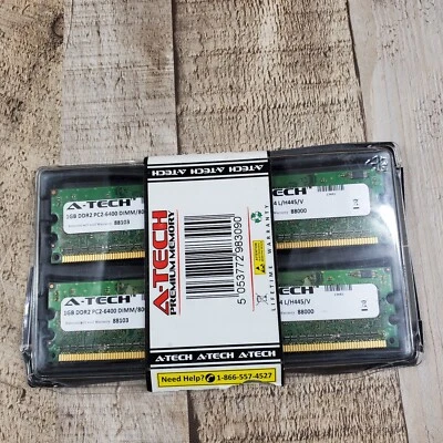 2GB 2x 1GB PC2-6400 DDR2 800 MHz Memory RAM for DELL OPTIPLEX 760 DT / MT / SFF - Image 1 of 4