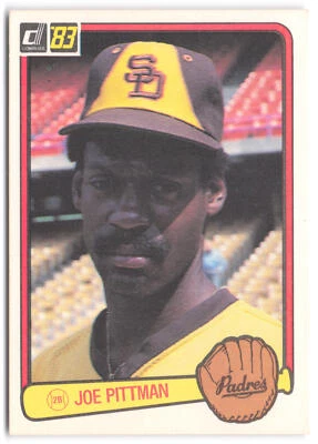 1983 Donruss #247 Joe Pittman - Image 1 of 2