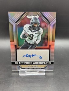 2023 Panini Prizm Draft Picks A.T. Perry Rookie  Auto  NO Saints RC