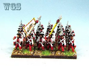 15 mm WGS Guerra de los Siete Años SYW Fusilero Austríaco Húngaro Pintado AA22 - Imagen 1 de 6