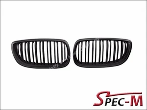 Rejilla delantera estilo M negra mate para BMW E92 E93 2008-2013 cupé convertible M3 - Imagen 1 de 2