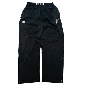 ADIDAS NBA San Antonio SPURS Basketball Warmup Practice Pants Men's Medium - Picture 1 of 12