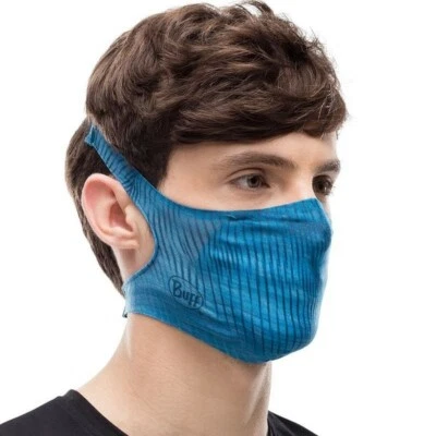 Buff Filter Mask With 5 Replacement Filters.98% Bacterial Filtration Efficiency - Image 1 of 4