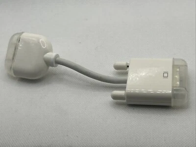 Apple DVI-I Male to VGA-Female Monitor Adapter Cable Connector Genuine New - Image 1 of 4
