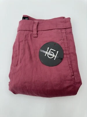 One 5 One Women's Size 9/29 Chino Colette Pant MV26077Z Belted NEW - Image 1 of 4